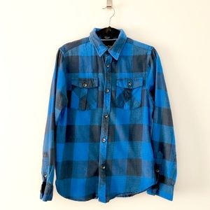 Blue Plaid Flannel from Urban Outfitters